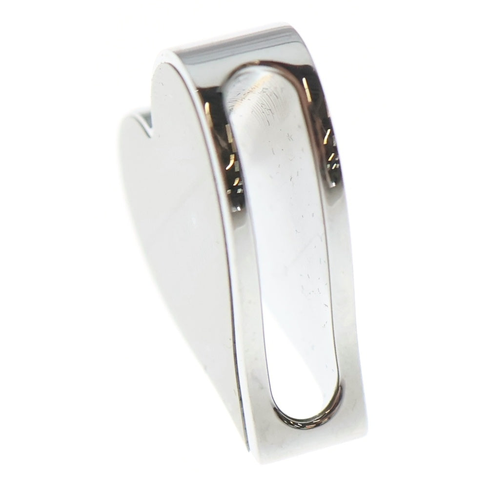 HERMES(エルメス) ツイリーリング ティータイム ハート スカーフリング メタル シルバー/レッド レディース