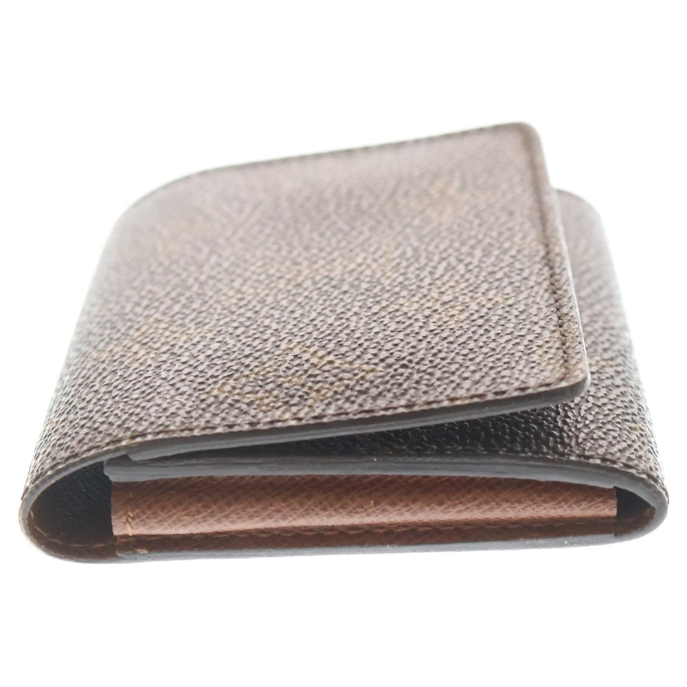 LOUIS VUITTON(ルイヴィトン) モノグラム アンヴェロップ・カルト・ドゥ・ヴィジット コンパクトウォレット ミニ財布 コインケース 小物入れ ブラウン PVC M62920 ゴールド金具