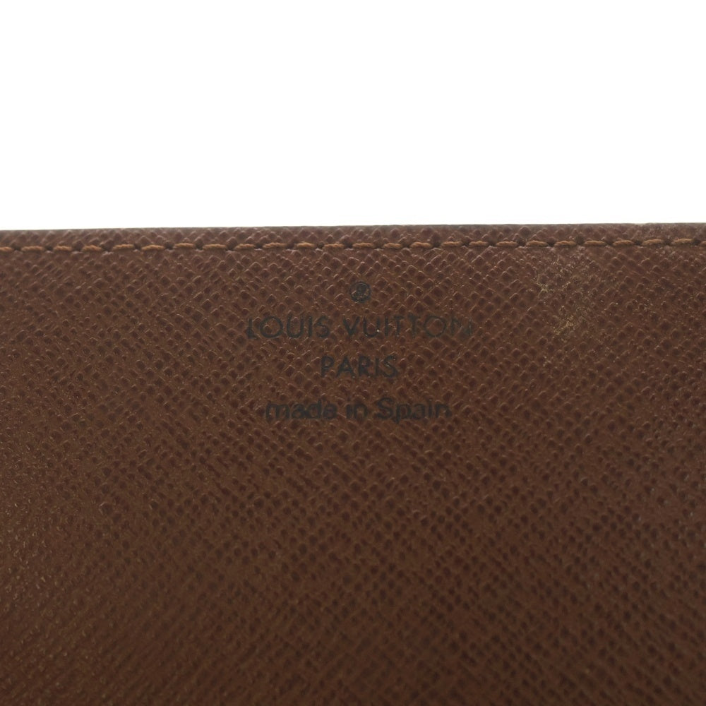 LOUIS VUITTON(ルイヴィトン) モノグラム アンヴェロップ・カルト・ドゥ・ヴィジット コンパクトウォレット ミニ財布 コインケース 小物入れ ブラウン PVC M62920 ゴールド金具