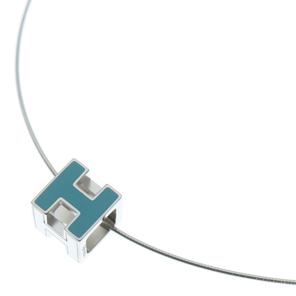 HERMES(エルメス) カージュドアッシュ Hキューブネックレス ペンダント