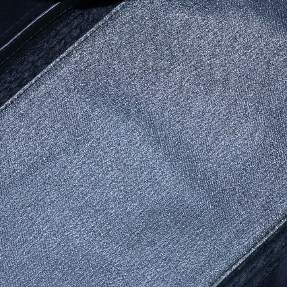 BALENCIAGA(バレンシアガ) ネイビーカバス S トートバッグ ハンドバッグ ブラック キャンバス×レザー