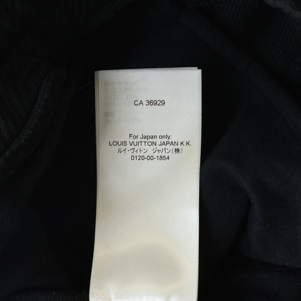 LOUIS VUITTON(ルイヴィトン) 22SS モノグラム エンボス ジョガー トラックパンツ ブラック RM221Q XHM HJY46W