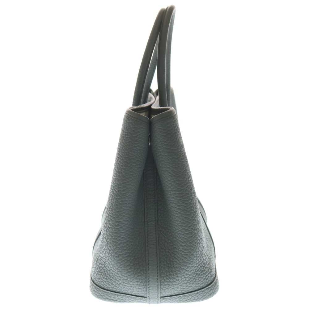 HERMES(エルメス) ガーデンパーティTPM ハンドバッグ グレー系 ネゴンダ シルバー金具 W刻印 レディース