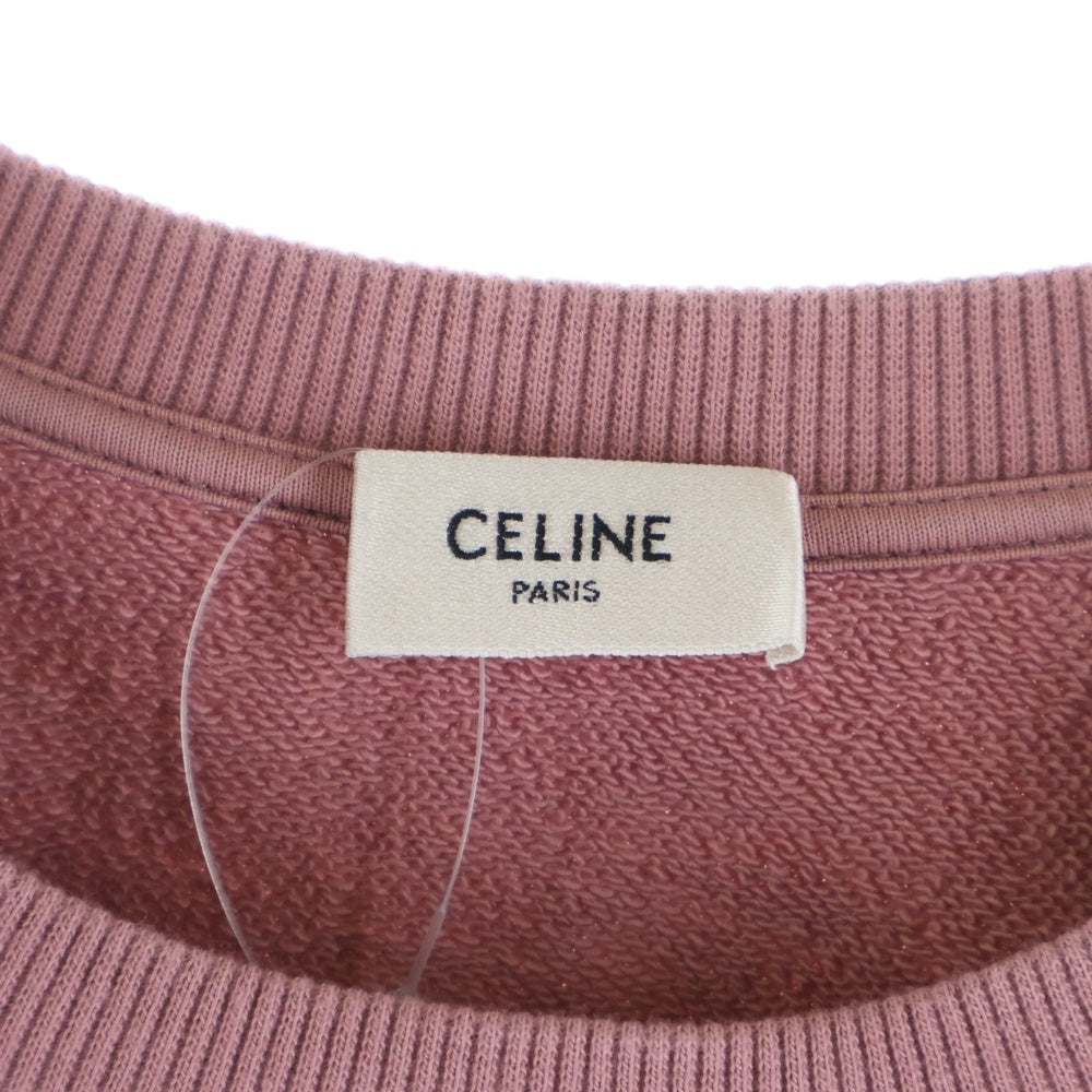 CELINE(セリーヌ) 24SS アルク・ドゥ・トリオンフ スウェットシャツ 2Y88D670Q ピンク レディース