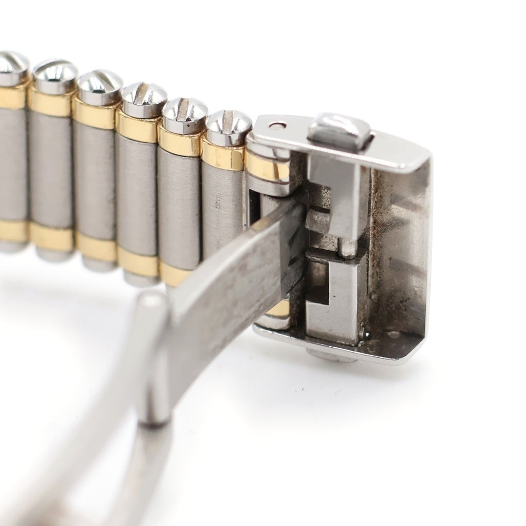 CREDOR(クレドール) リネアクルバ アイボリー文字盤 SS×18KT/QZ ステンレス クォーツ 電池式 腕時計 5A70-0500 レディース