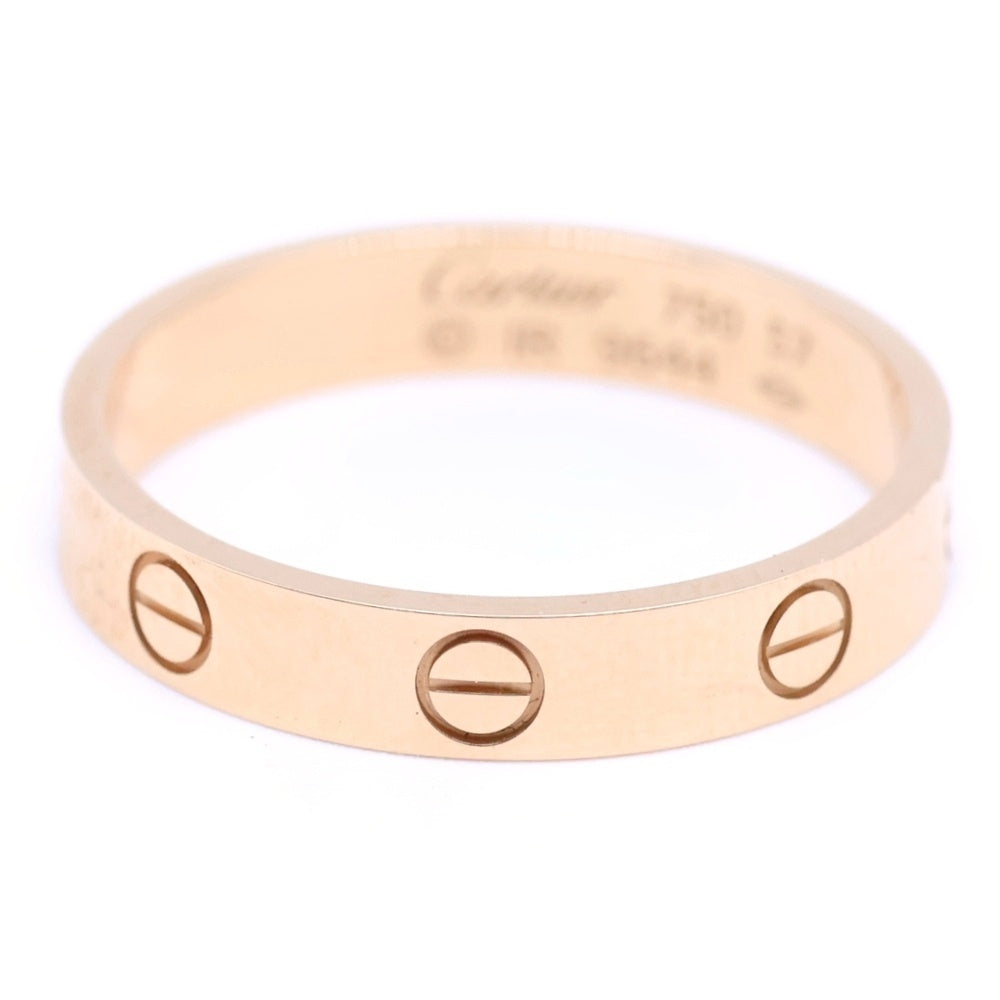 Cartier(カルティエ) ミニラブリング Au750 K18 PG ピンクゴールド 指輪 レディース