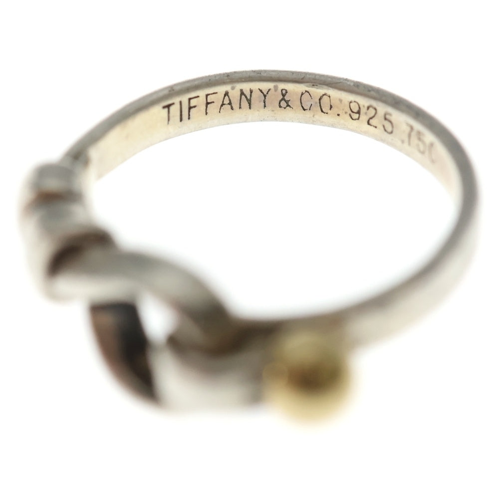 TIFFANY & Co.(ティファニー) フック&アイ リング 指輪 シルバー 925/750