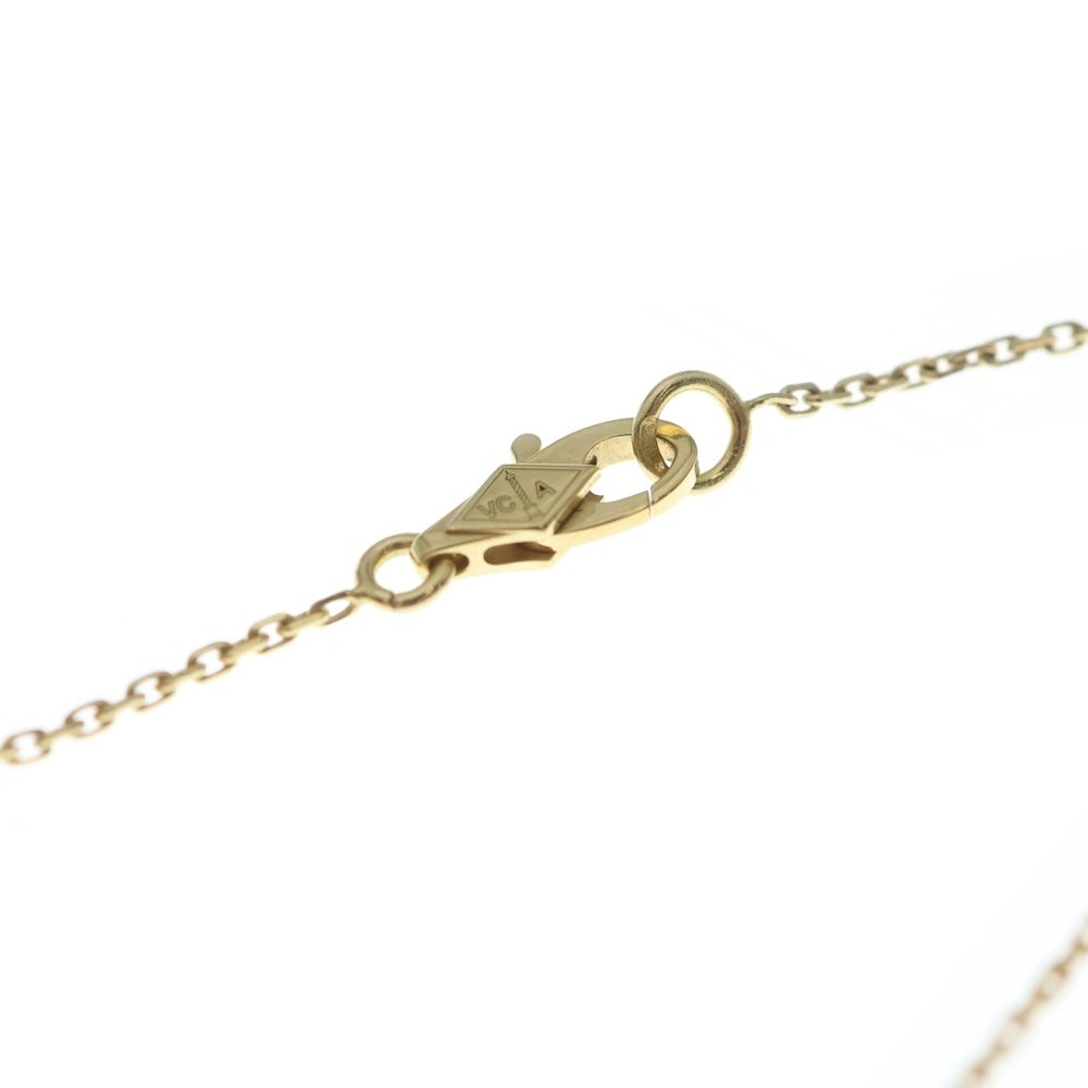 Van Cleef & Arpels(ヴァンクリーフアンドアーペル) スウィートアルハンブラ ネックレス マザーオブパール イエローゴールド K18YG VCARF69100 ジュエリー