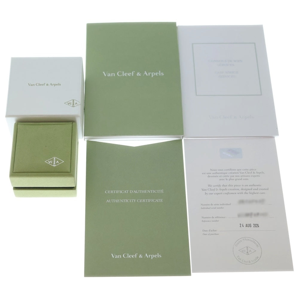 Van Cleef & Arpels(ヴァンクリーフアンドアーペル) スウィートアルハンブラ ネックレス マザーオブパール イエローゴールド K18YG VCARF69100 ジュエリー