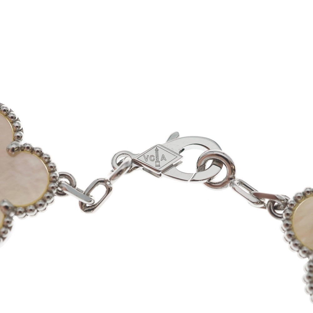 Van Cleef & Arpels(ヴァンクリーフアンドアーペル) ヴィンテージアルハンブラ 5モチーフ マザーオブパール ブレスレット VCARF48400 ジュエリー レディース