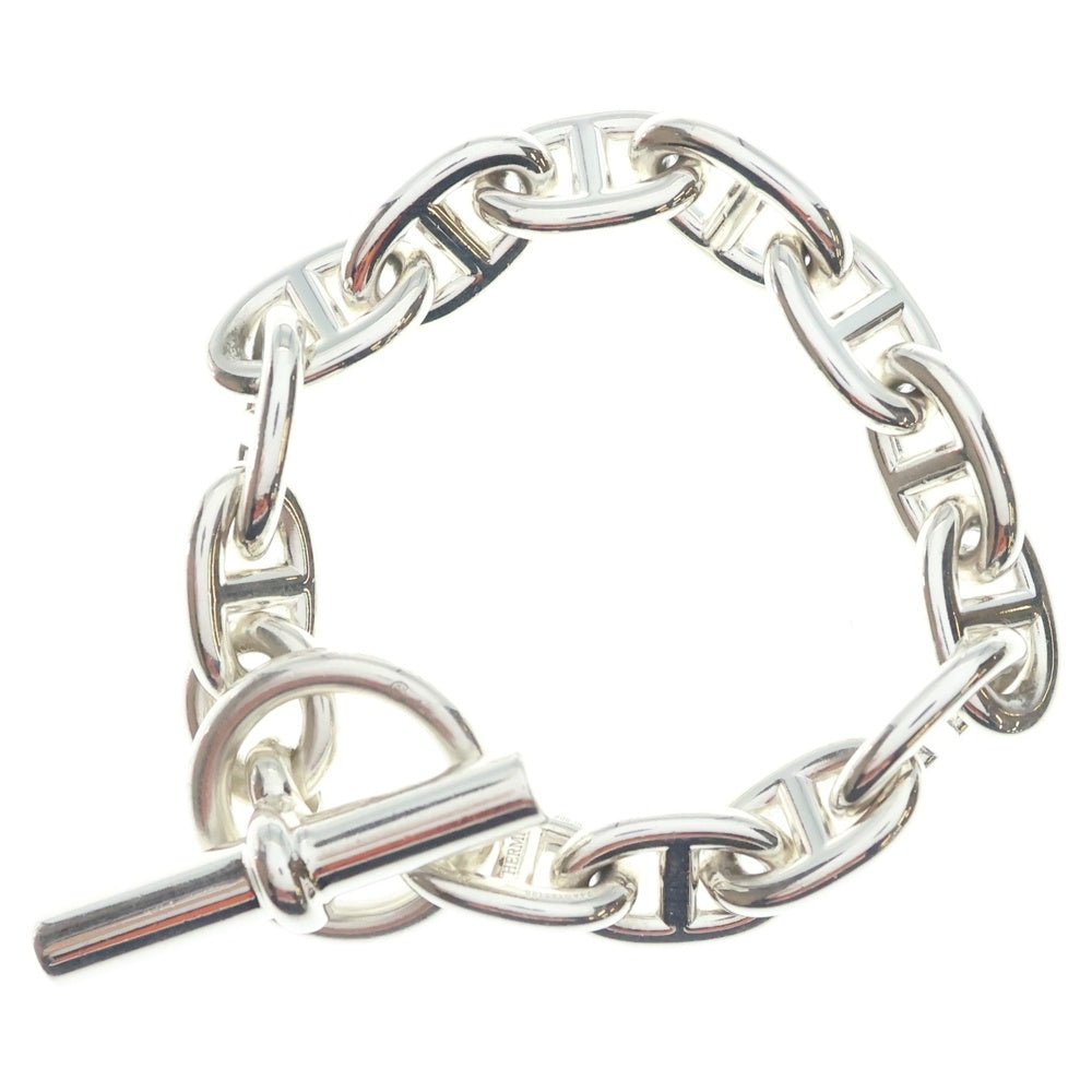 HERMES(エルメス) シェーヌダンクル ブレスレットMM13コマ チェーン シルバー Ag925