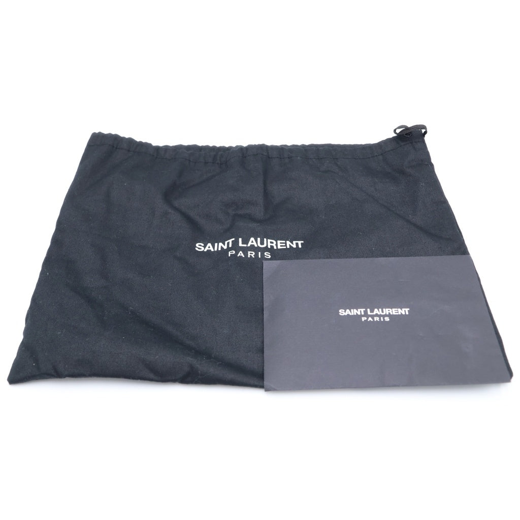SAINT LAURENT PARIS(サンローランパリ) ケイト ショルダーバッグ チェーンバッグ ブラック レザー 332640 ゴールド金具 レディース