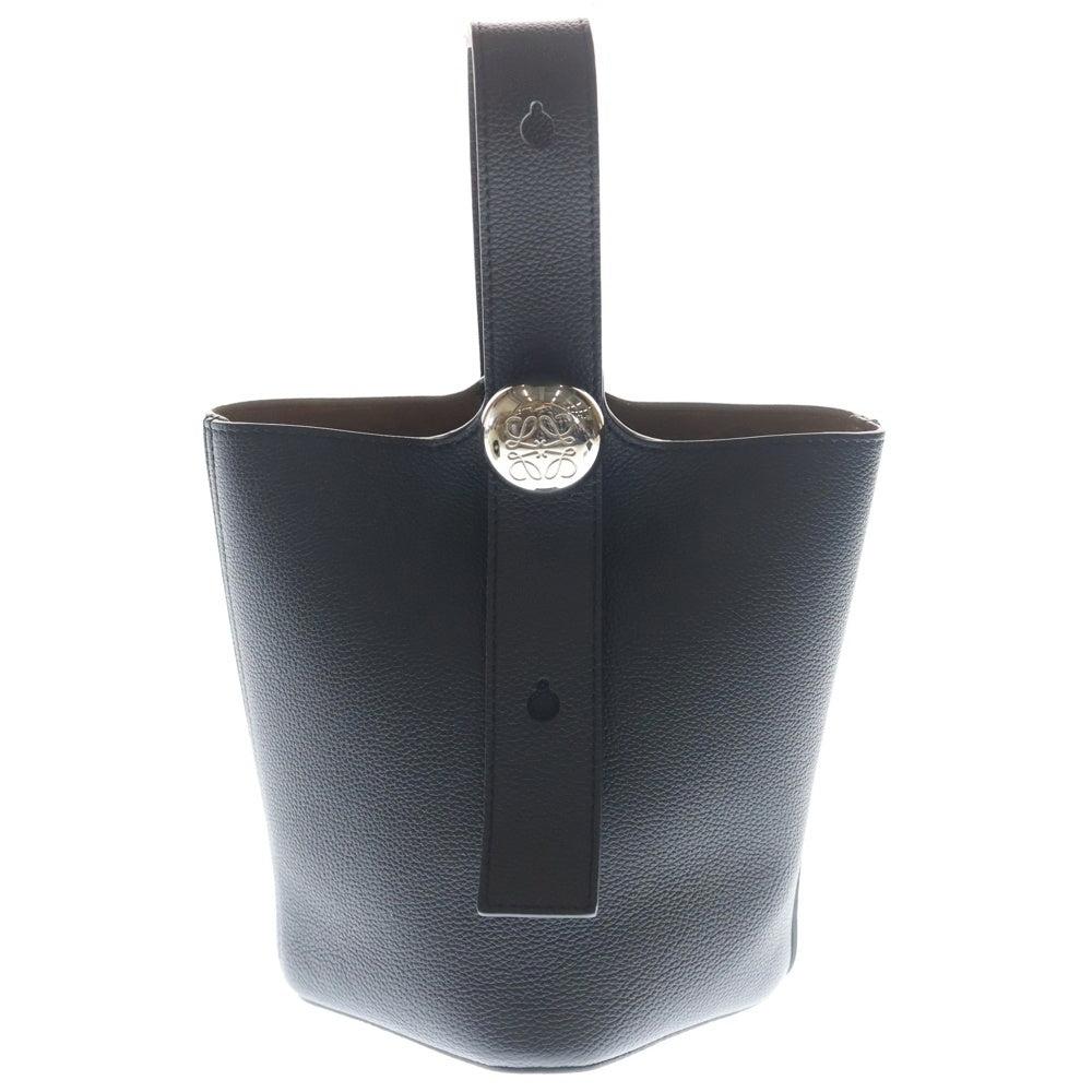 LOEWE(ロエベ) ぺブルバッグ ハンドバッグ ショルダーバッグ ブラック 