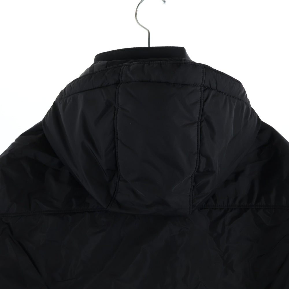 PRADA(プラダ) RE-NYLON リナイロン トライアングルロゴプレート パファー ダウンジャケット ブラック SGN955