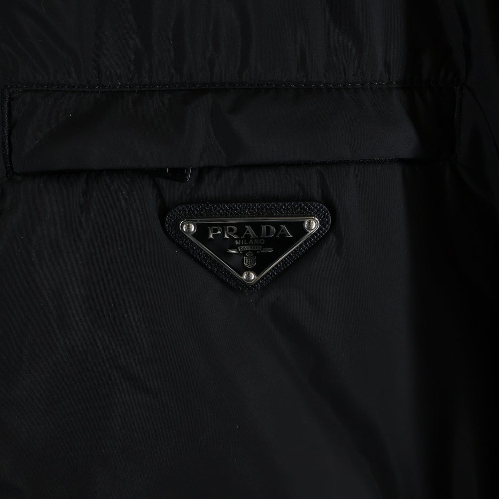 PRADA(プラダ) RE-NYLON リナイロン トライアングルロゴプレート パファー ダウンジャケット ブラック SGN955