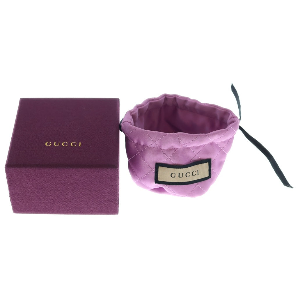 GUCCI(グッチ) GG ラインストーン ピンバッジ ブローチ ゴールド レディース