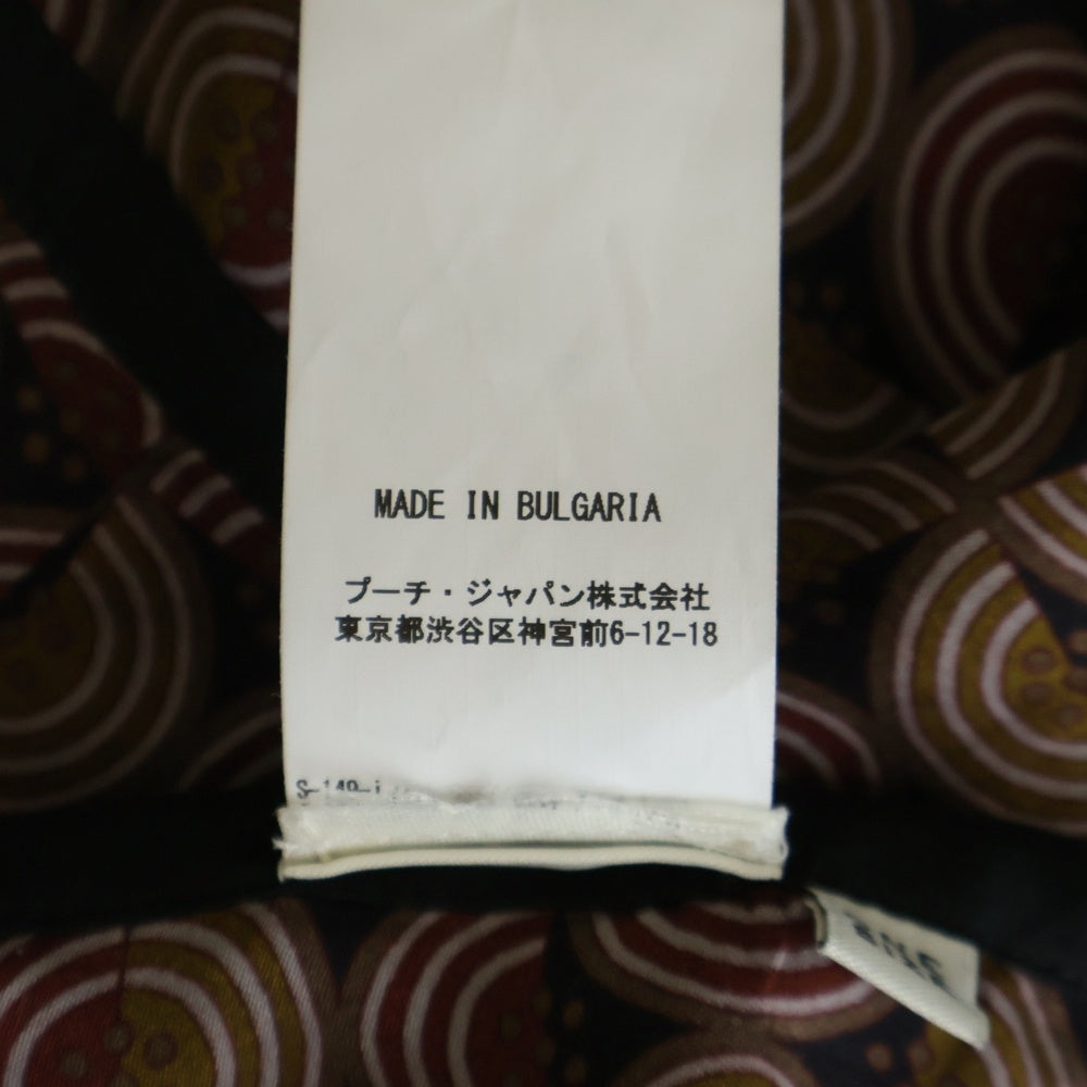 DRIES VAN NOTEN(ドリスヴァンノッテン) 総柄プリント シルク ラップ ミニスカート ブラウン レディース 855.010605-2212-977