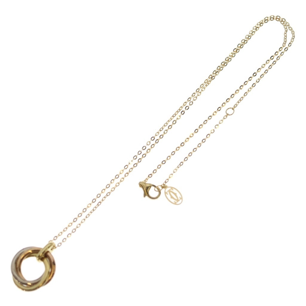 Cartier(カルティエ) トリニティ ペンダント スモール ネックレス K18YG/PG/WG イエロー/ピンク/ホワイトゴールド B7224817 レディース