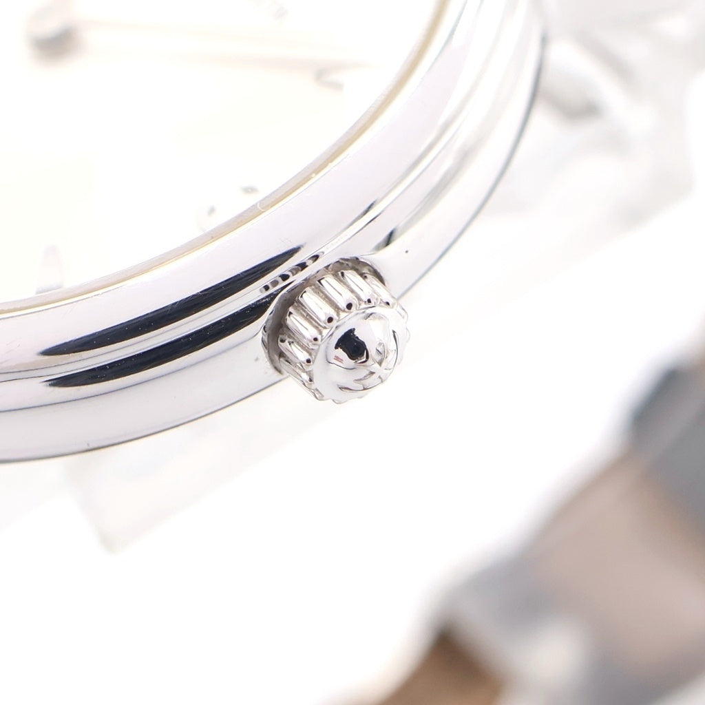 VACHERON CONSTANTIN(バシュロンコンスタンタン) リール 白文字盤 手巻き レザーベルト 腕時計 K18WG ホワイトゴールド 91060/000G