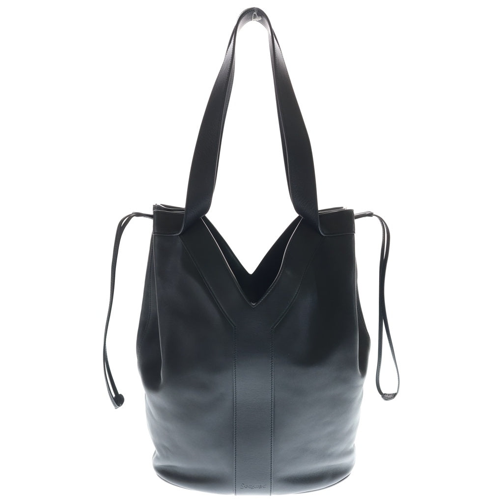 SAINT LAURENT PARIS(サンローランパリ) Yトート ハンドバッグ トートバッグ ブラック レザー 817602 レディース