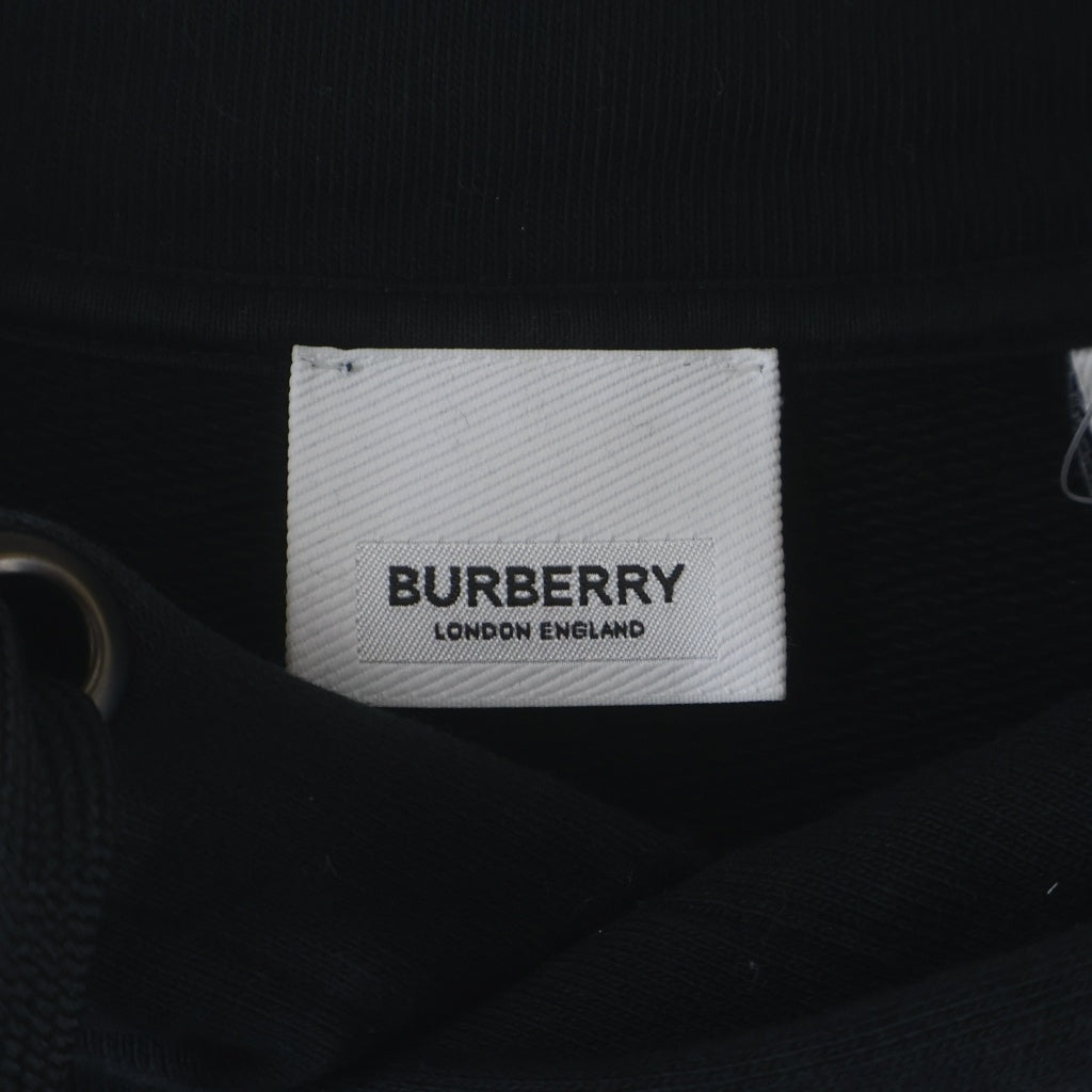 BURBERRY(バーバリー) スウェットパーカー ブラック コットン #L PTFATTEX315SAN
