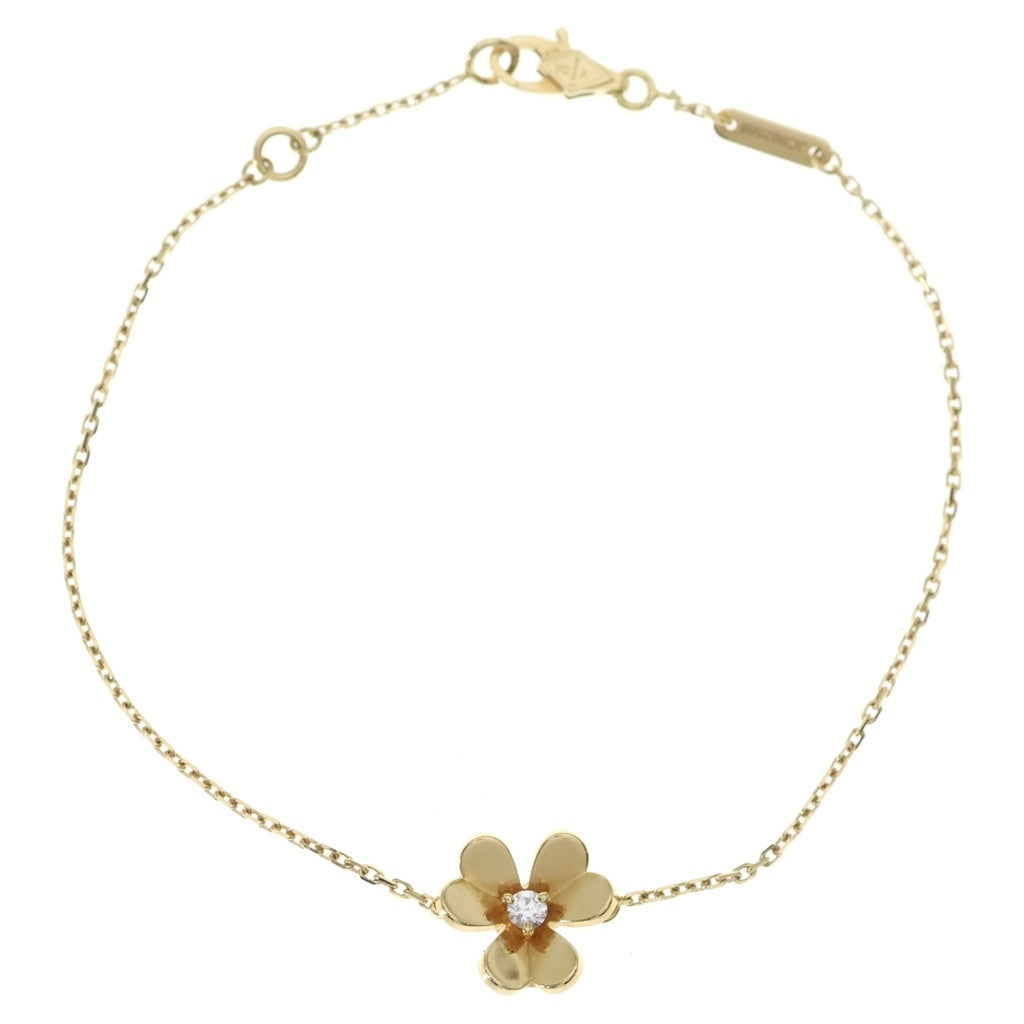 Van Cleef & Arpels(ヴァンクリーフアンドアーペル) フリヴォル ミニ 1Pダイヤ Au750 K18YG ブレスレット VCARP0J200 イエローゴールド レディース