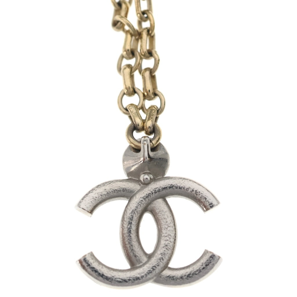 CHANEL(シャネル) ココマーク ラインストーンネックレス I25V レディース