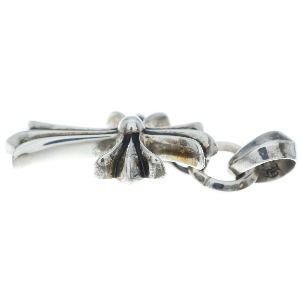 CHROME HEARTS(クロムハーツ) CH CRS SML W/BALE Wベイル スモールCHクロス ペンダントトップ シルバー BCA218