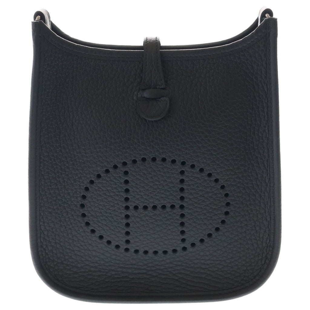 HERMES(エルメス) エブリンTPM ブラック ノワール トリヨンクレマンス シルバー金具 ショルダーバッグ K刻印 レディース