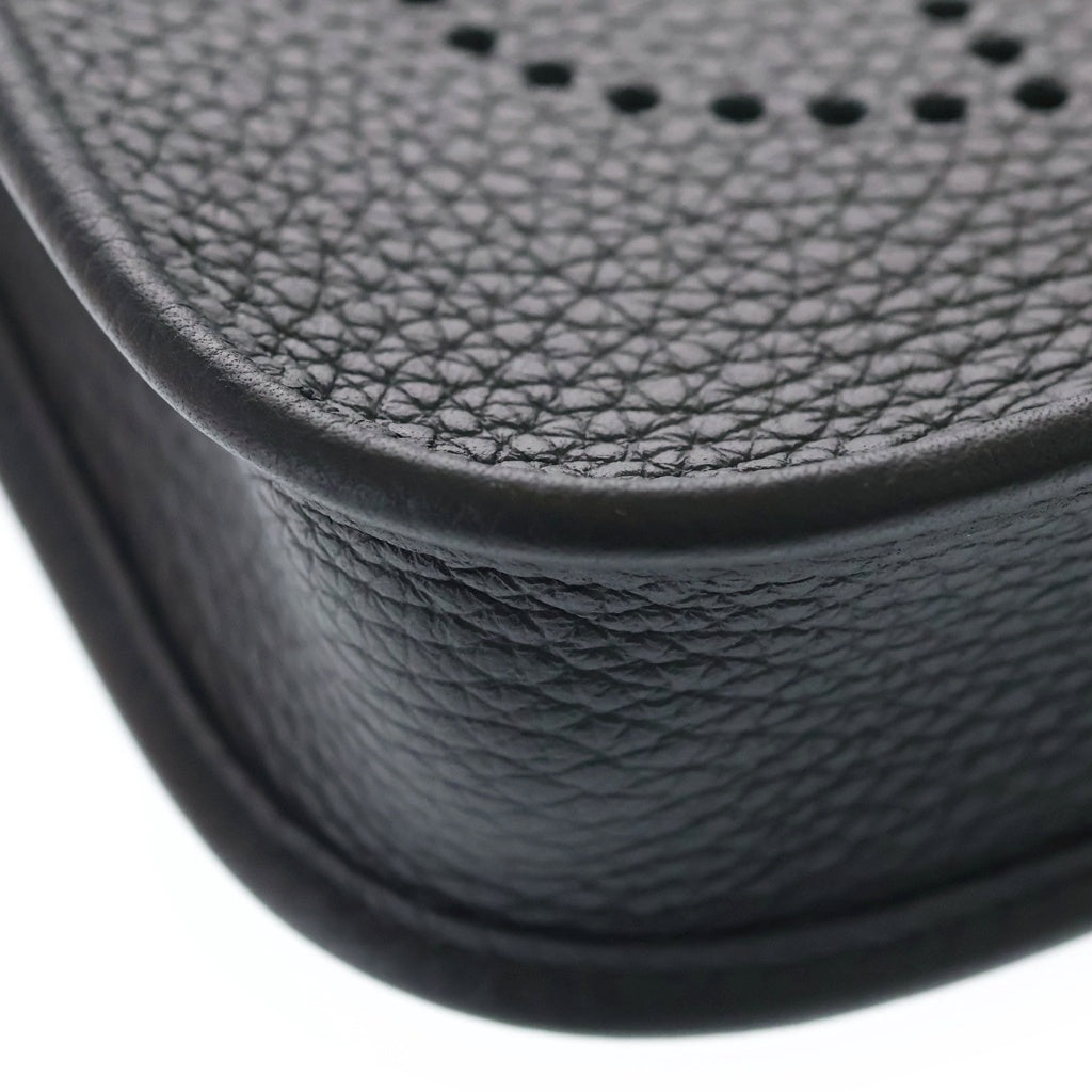 HERMES(エルメス) エブリンTPM ブラック ノワール トリヨンクレマンス シルバー金具 ショルダーバッグ K刻印 レディース