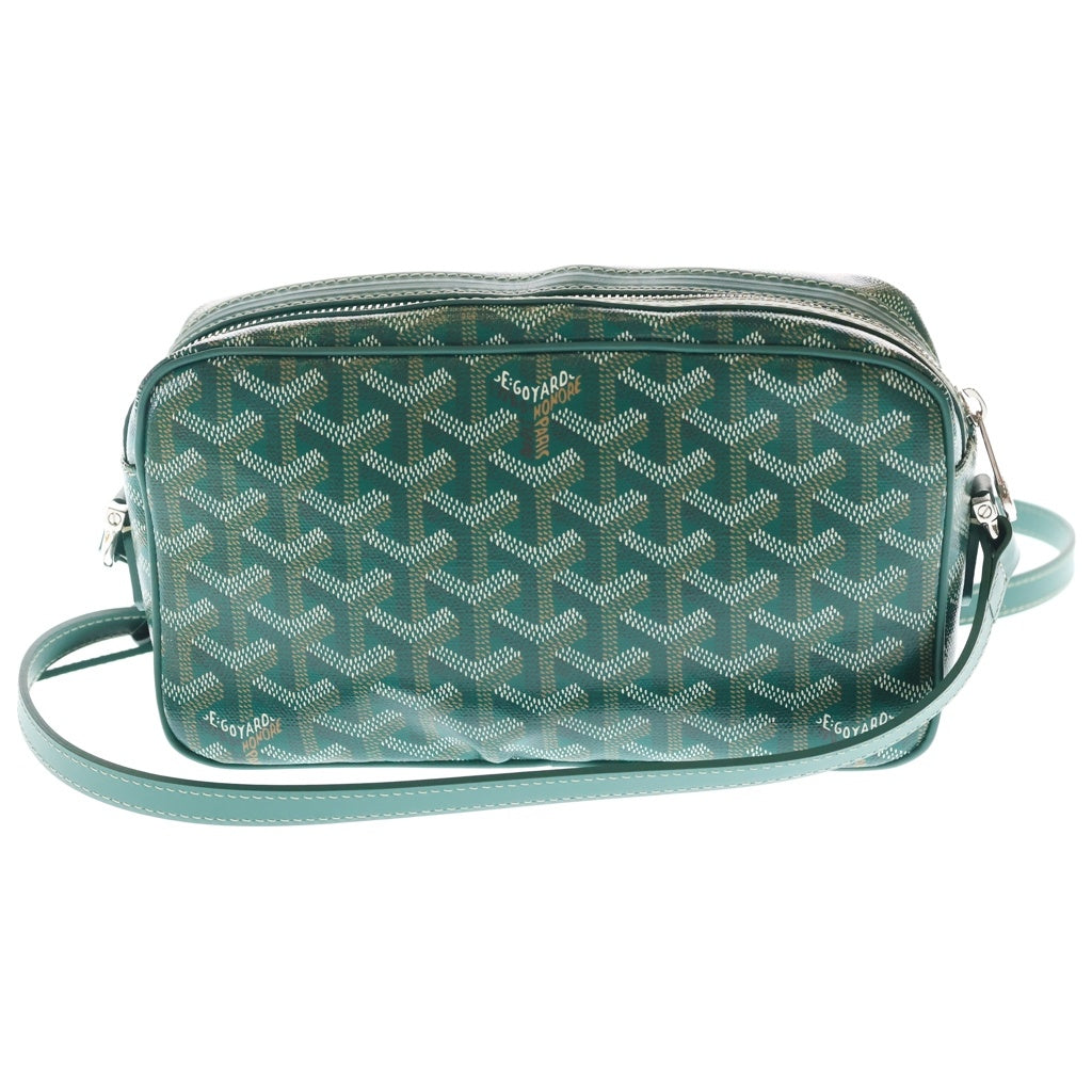 GOYARD(ゴヤール) カップヴェールPM ショルダーバッグ ミニバッグ グリーン シルバー金具 レディース