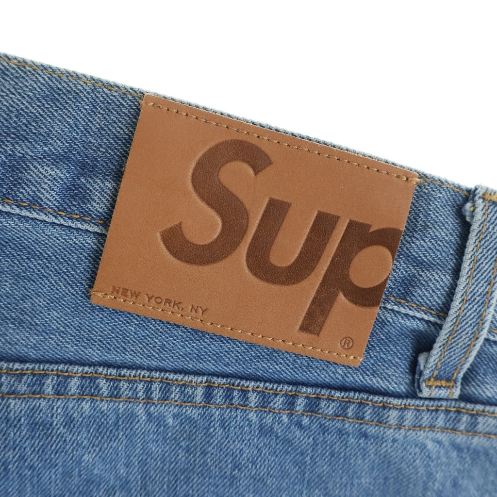 SUPREME(シュプリーム) Stone Washed Slim Jean ストーン ウォッシュド スリム デニム パンツ ジーンズ インディゴ