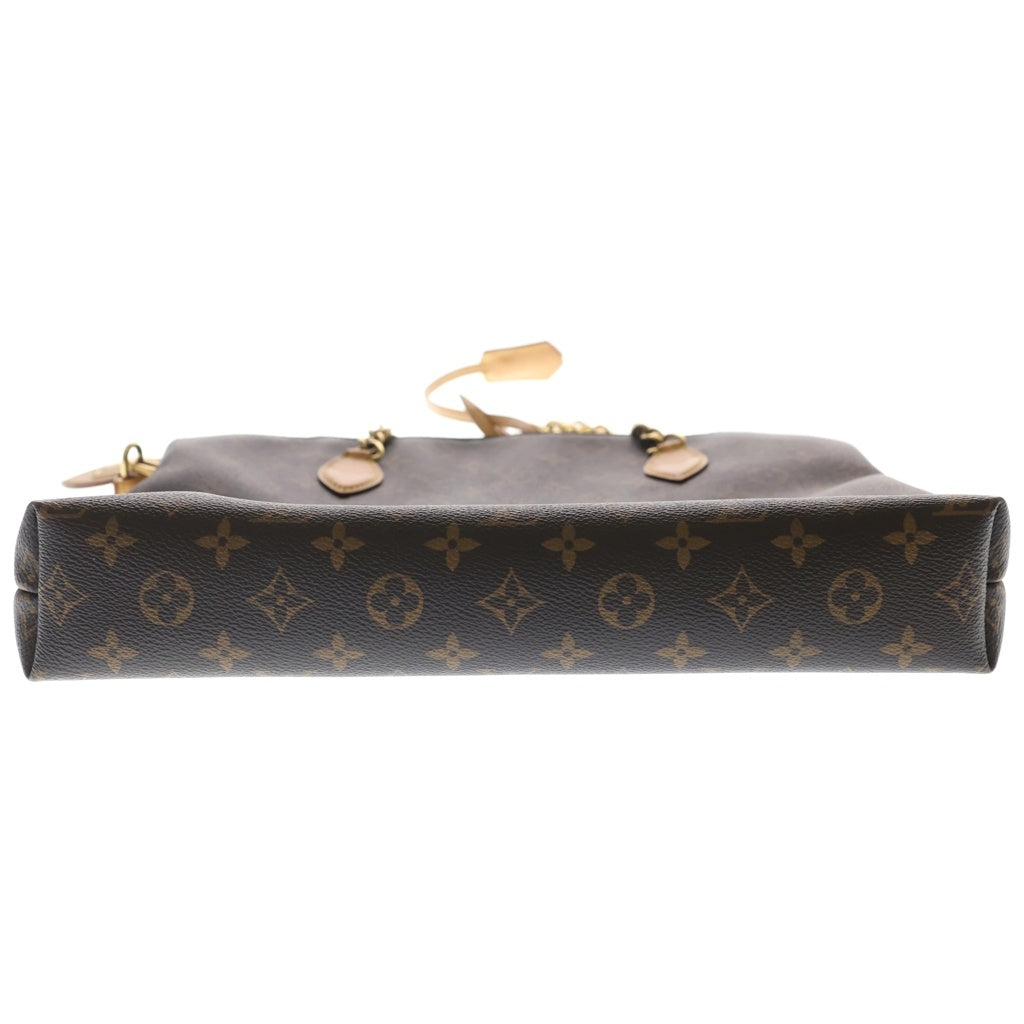 LOUIS VUITTON(ルイヴィトン) モノグラム ロックイット チェーン PVC レザー ハンドバッグ トートバッグ M40989 ブラウン レディース