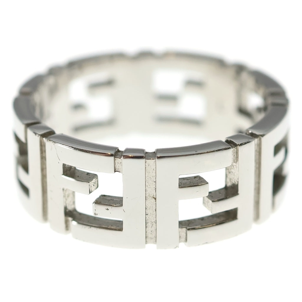 FENDI(フェンディ) FFリング シルバー #L