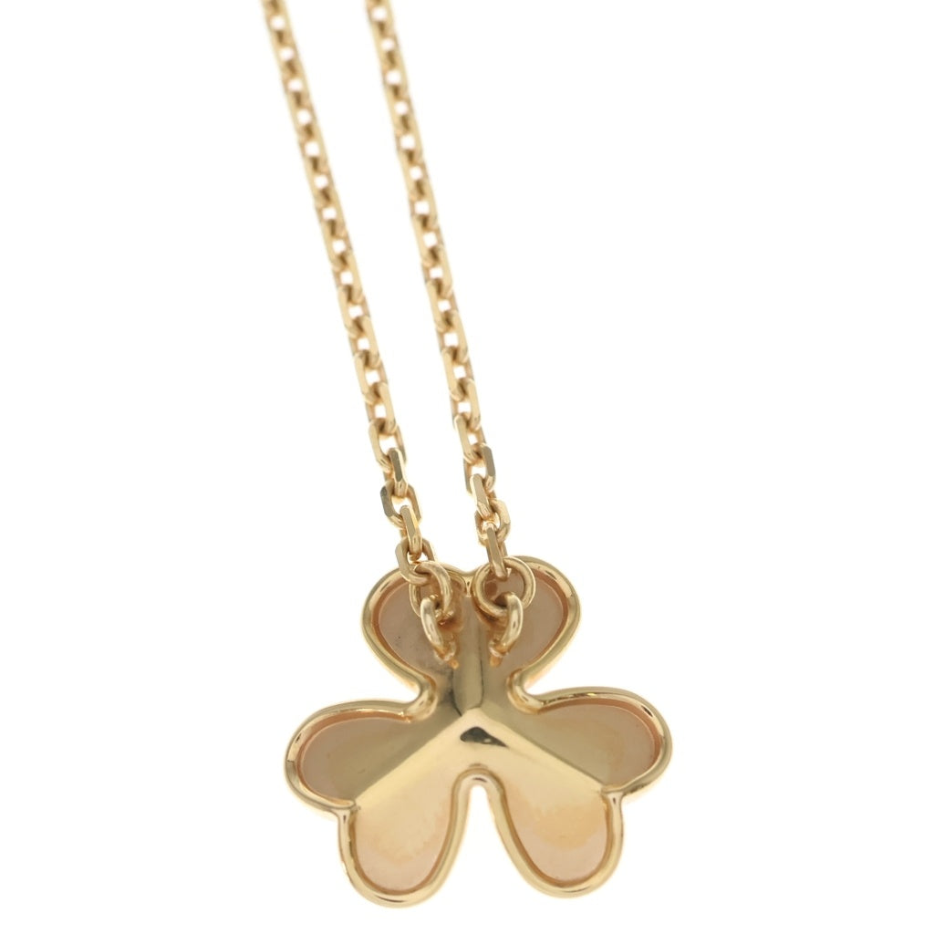 Van Cleef & Arpels(ヴァンクリーフアンドアーペル) フリヴォル スモール ペンダント 1PD ダイヤ Au750 K18PG ネックレス VCARPFBM00 ピンクゴールド レディース