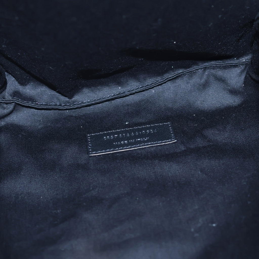 SAINT LAURENT PARIS(サンローランパリ) ジェイミー ショッピング チェーントートバッグ ハンドバッグ アイボリー レザー 833948 ゴールド金具 レディース