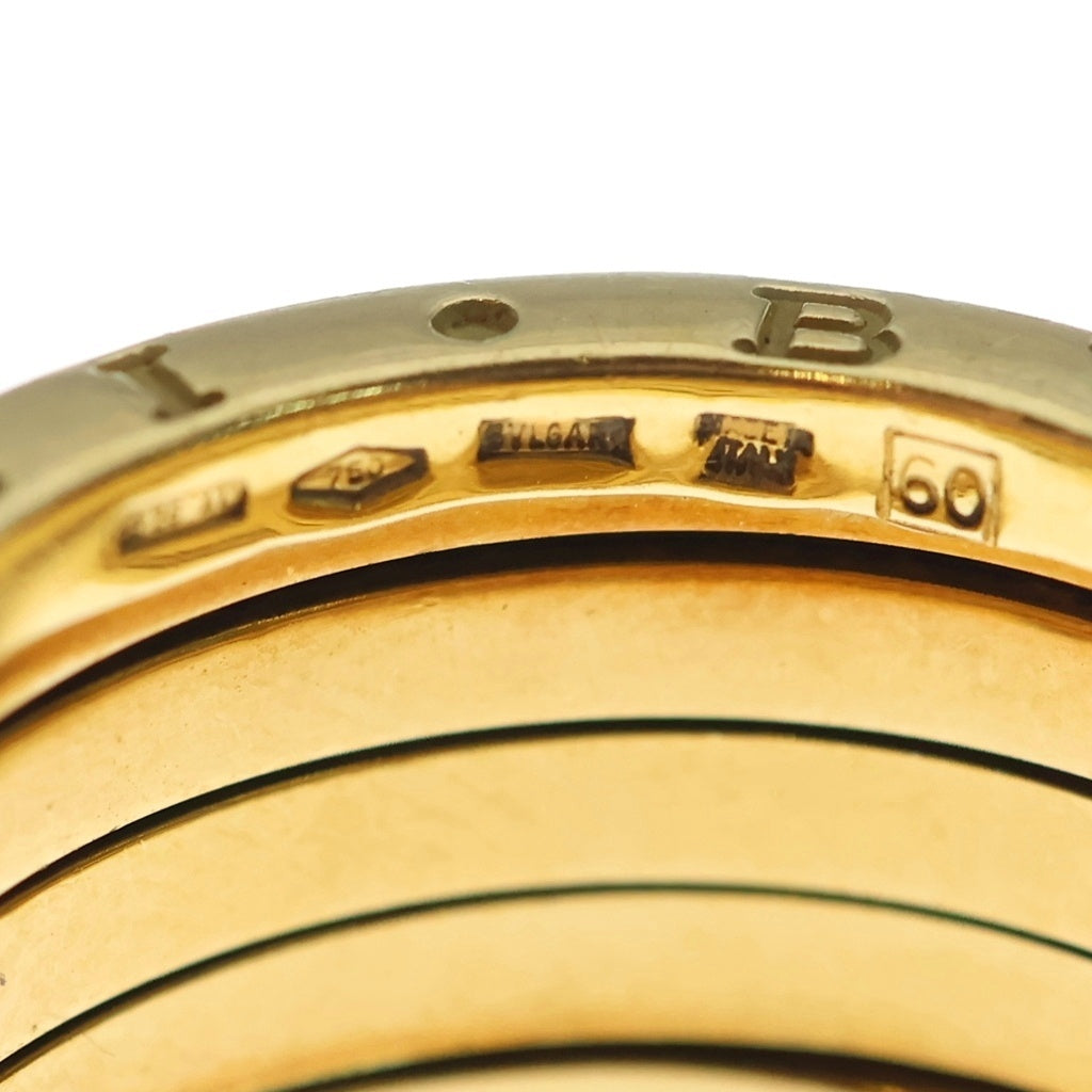 BVLGARI(ブルガリ) ビーゼロワン 4バンドリング 750YG #60 13.0g レディース