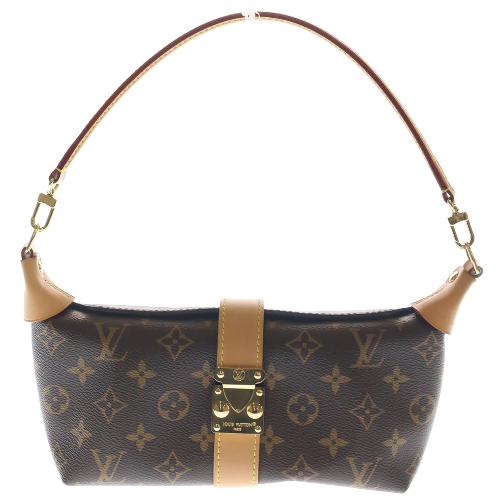 LOUIS VUITTON(ルイヴィトン) モノグラム ポシェット ミア PVC レザー ワンショルダーバッグ ブラウン M26191 レディース