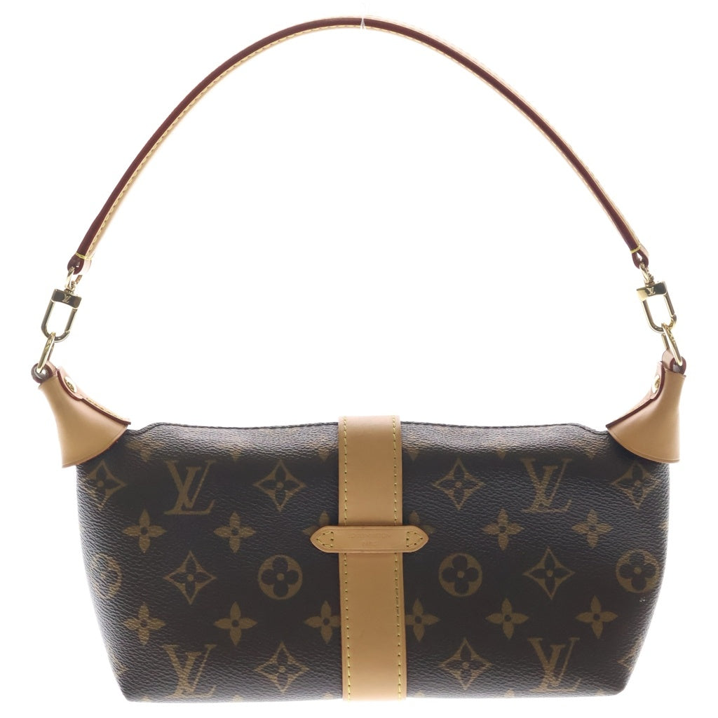 LOUIS VUITTON(ルイヴィトン) モノグラム ポシェット ミア PVC レザー ワンショルダーバッグ ブラウン M26191 レディース