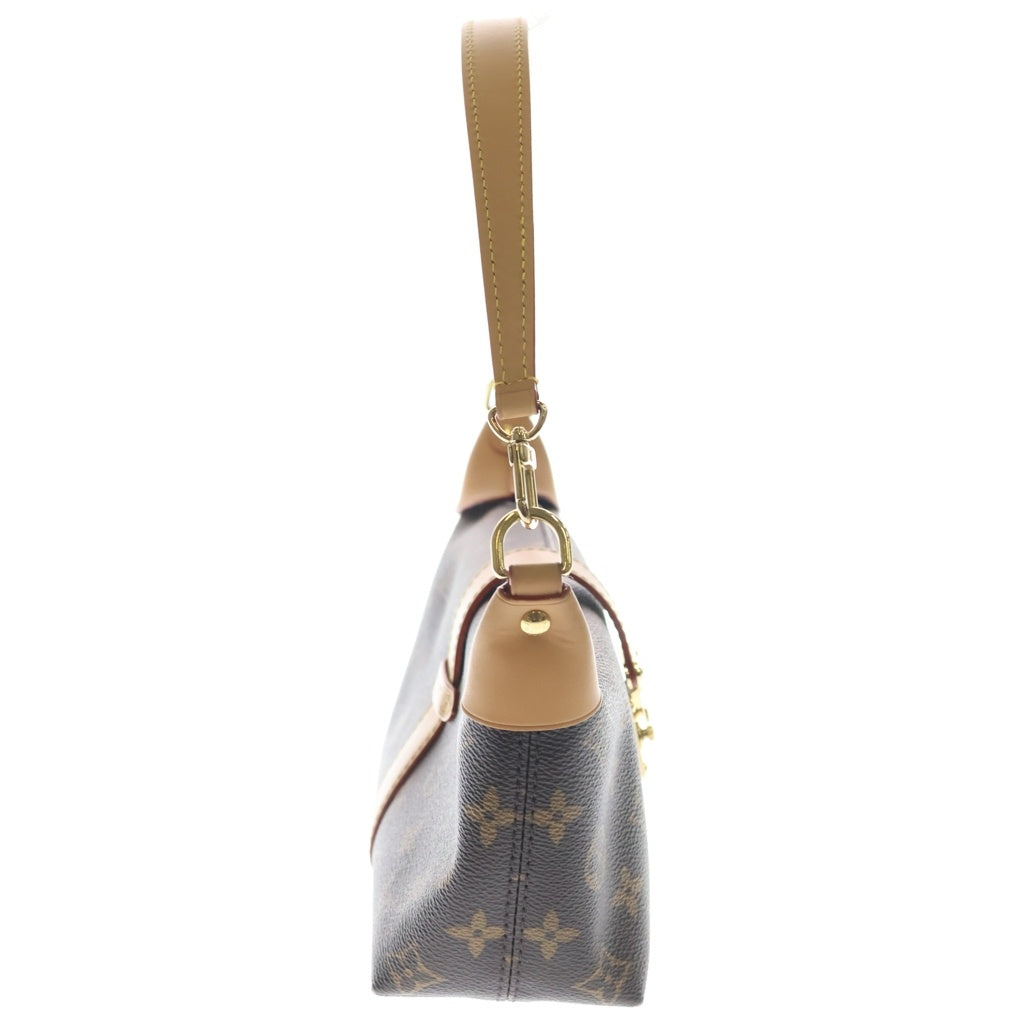 LOUIS VUITTON(ルイヴィトン) モノグラム ポシェット ミア PVC レザー ワンショルダーバッグ ブラウン M26191 レディース