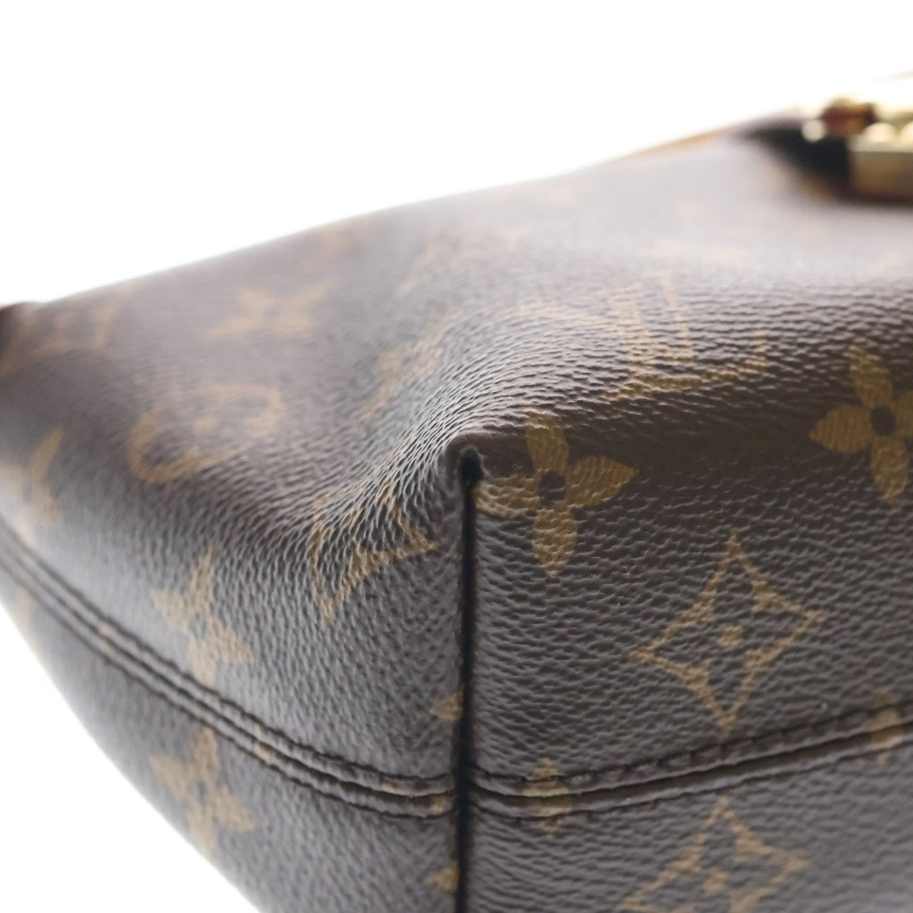 LOUIS VUITTON(ルイヴィトン) モノグラム ポシェット ミア PVC レザー ワンショルダーバッグ ブラウン M26191 レディース