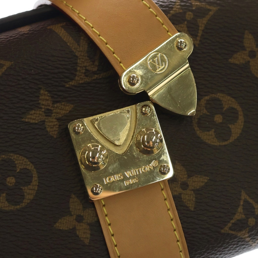 LOUIS VUITTON(ルイヴィトン) モノグラム ポシェット ミア PVC レザー ワンショルダーバッグ ブラウン M26191 レディース