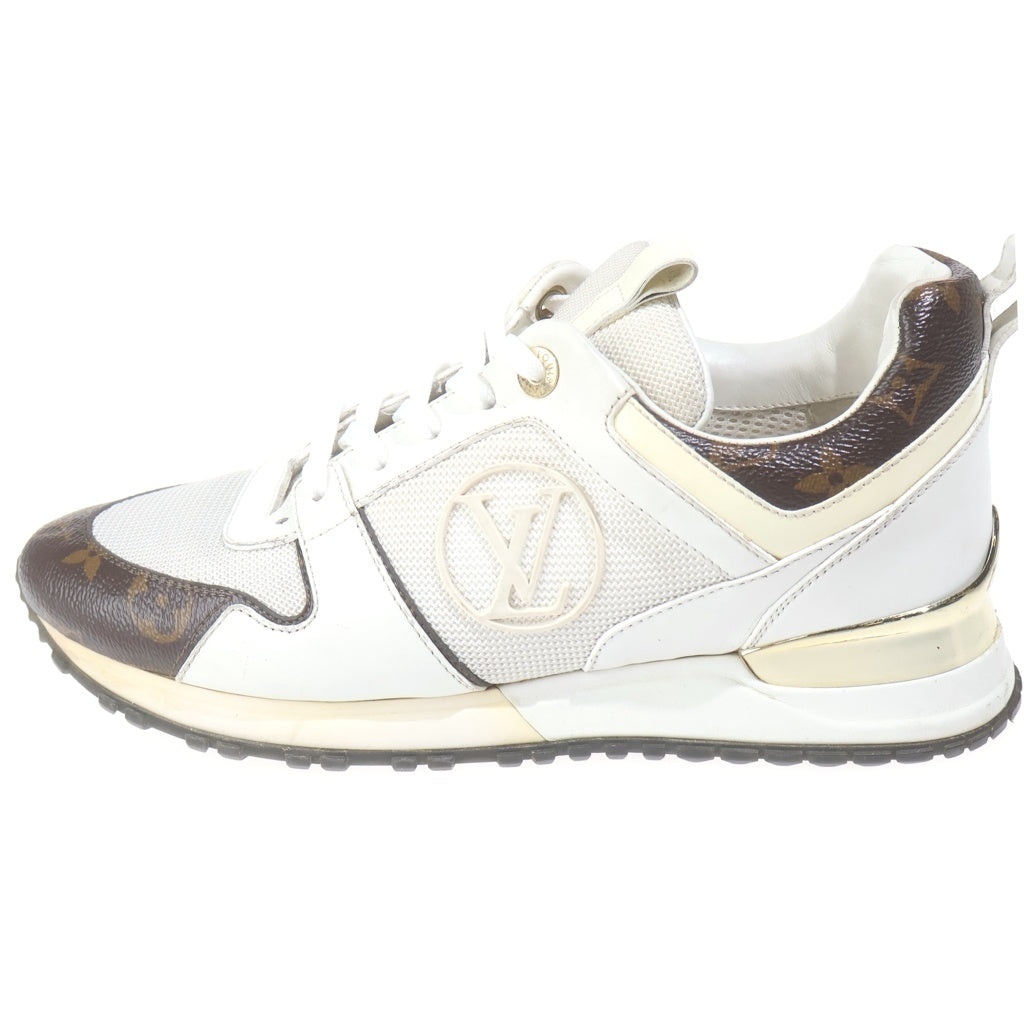 LOUIS VUITTON(ルイヴィトン) LVトレイナーライン レザー スニーカー LVロゴ メッシュ ホワイト BM0211