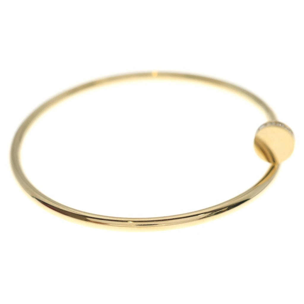 Cartier(カルティエ) ジュストアンクル ブレスレット バングル スモール ダイヤ イエローゴールド 750 8.7g B6066117 レディース