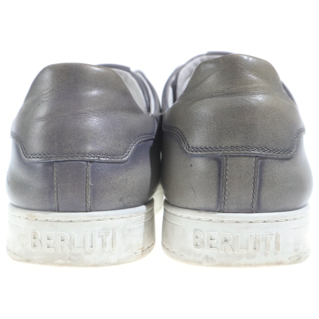 Berluti(ベルルッティ) プレイタイム スクリット レザースニーカー パティーヌ グレー