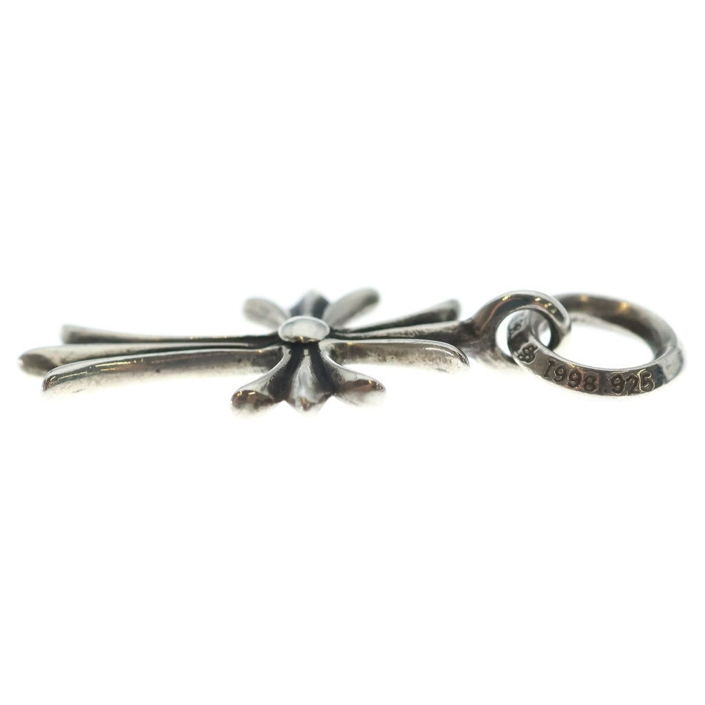 CHROME HEARTS(クロムハーツ) TINY CH CROSS タイニーCHクロス チャーム ネックレストップ シルバー BCA382