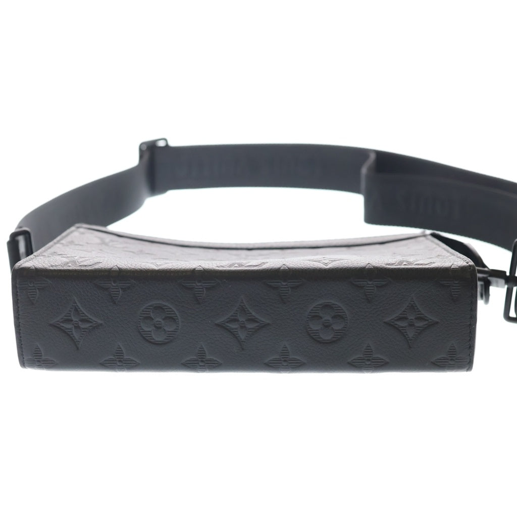 LOUIS VUITTON(ルイヴィトン) モノグラムシャドウ ガストン ウエアラブル ウォレット ノワール レザー ショルダーバッグ ブラック M81115
