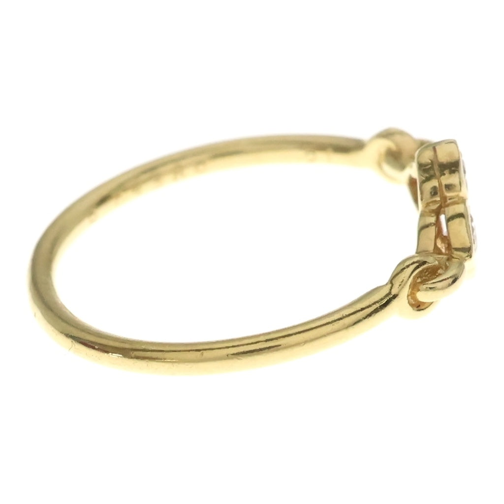 Cartier(カルティエ) ヒンドゥ フラワー ダイヤ リング イエローゴールド 750 #51 R04389 レディース