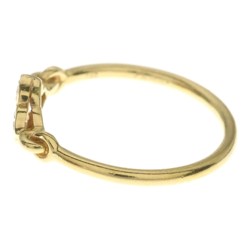Cartier(カルティエ) ヒンドゥ フラワー ダイヤ リング イエローゴールド 750 #51 R04389 レディース