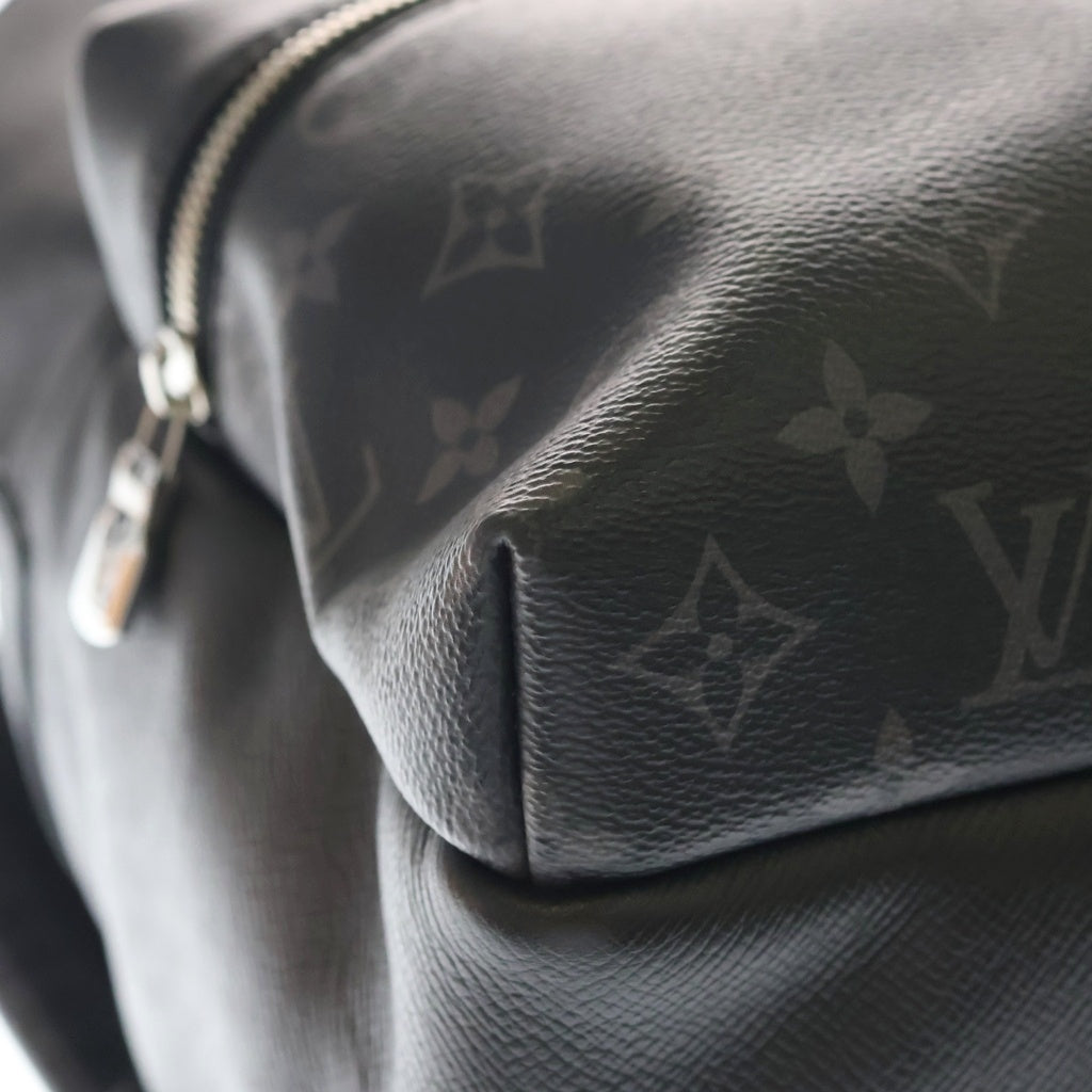 LOUIS VUITTON(ルイヴィトン) モノグラムエクリプス タイガラマ ディスカバリー バックパック PVC レザー リュックサック ブラック M30230